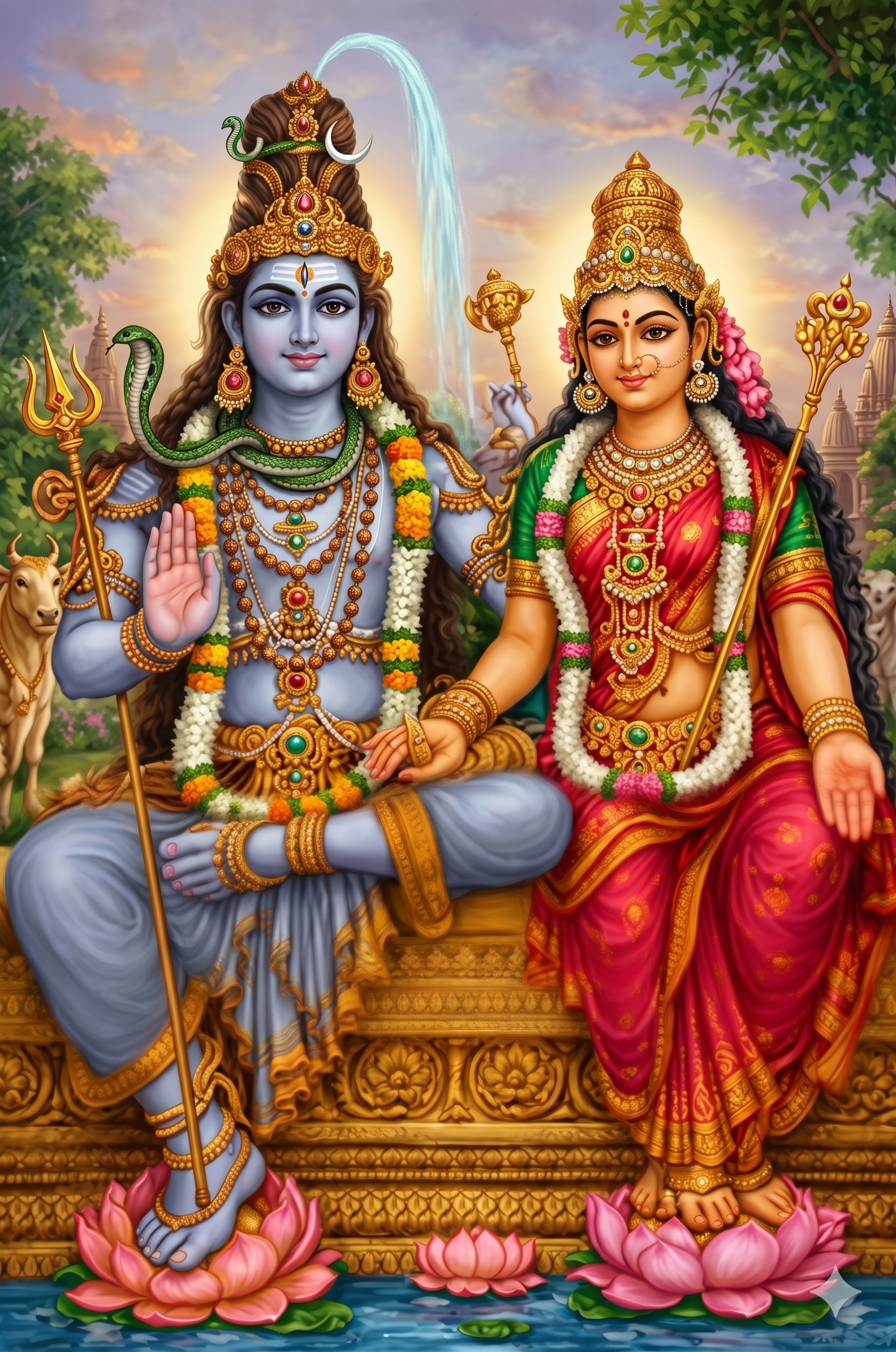 Spiritual Meaning of Shiva Parvati